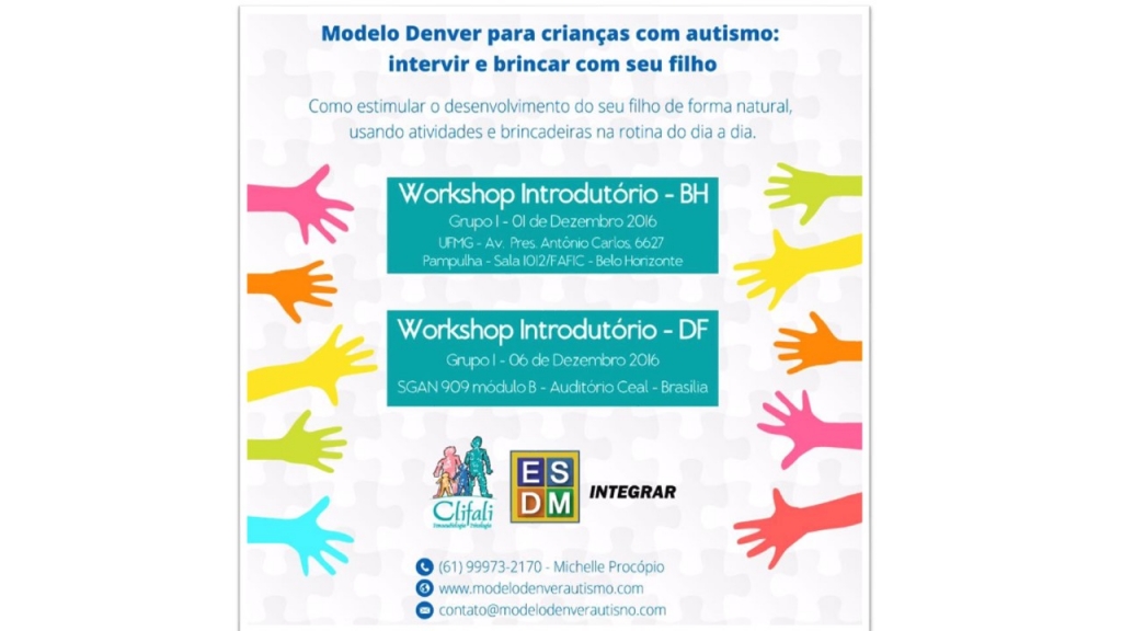 Modelo Denver para crianças com autismo: intervir e brincar com seu filho –  Galeria Aut